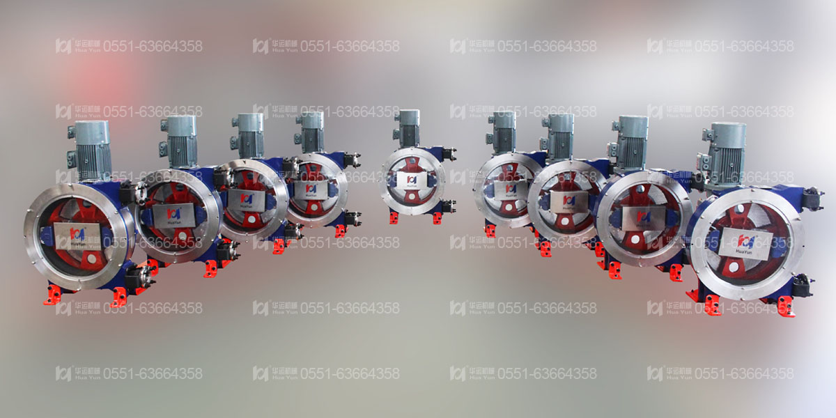 美國(guó)客戶(hù)所購(gòu)新型軟管泵制造完畢等待發(fā)貨