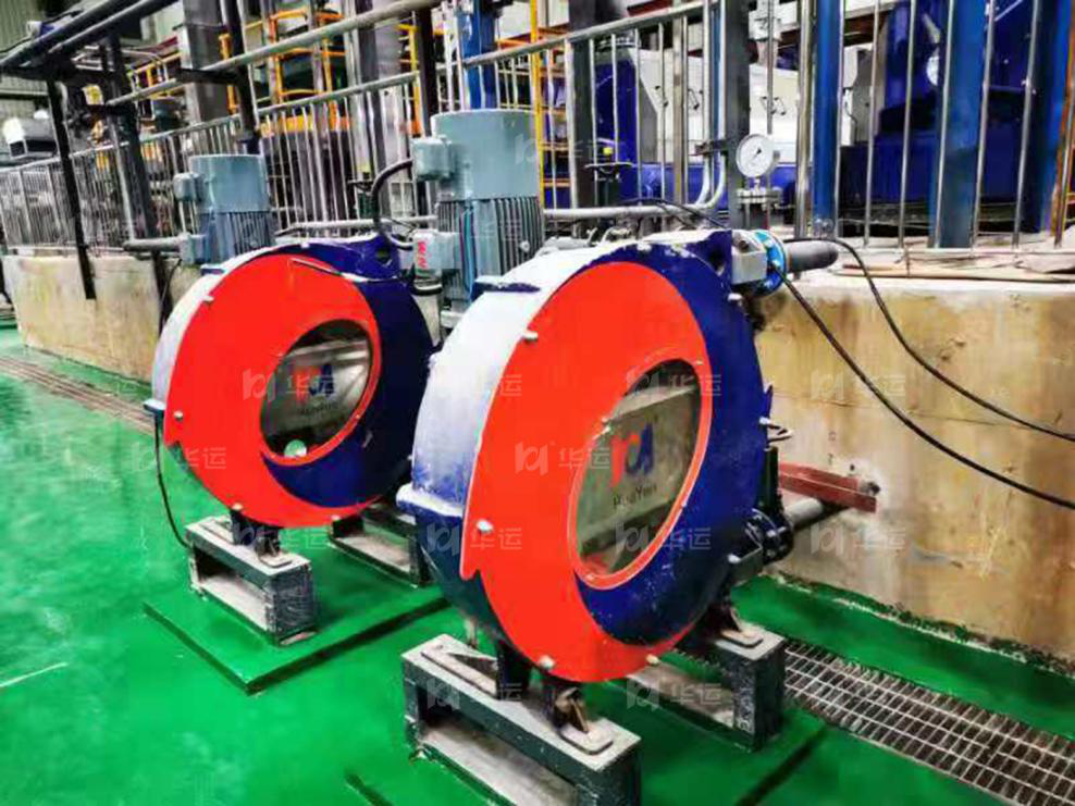 華運(yùn)專(zhuān)利軟管泵在大型餐廚垃圾處理項(xiàng)目中開(kāi)機(jī)