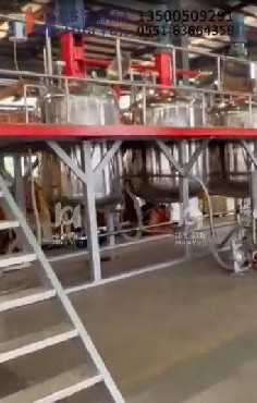 國外5000噸涂料設備發(fā)貨