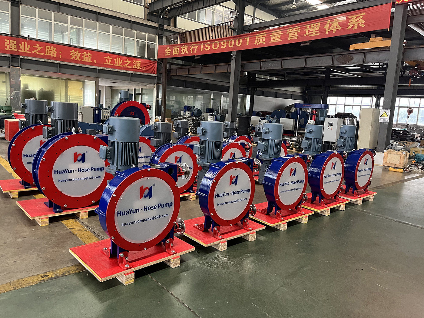 華運機械軟管泵發(fā)往南非，賦能當(dāng)?shù)丨h(huán)保污水處理