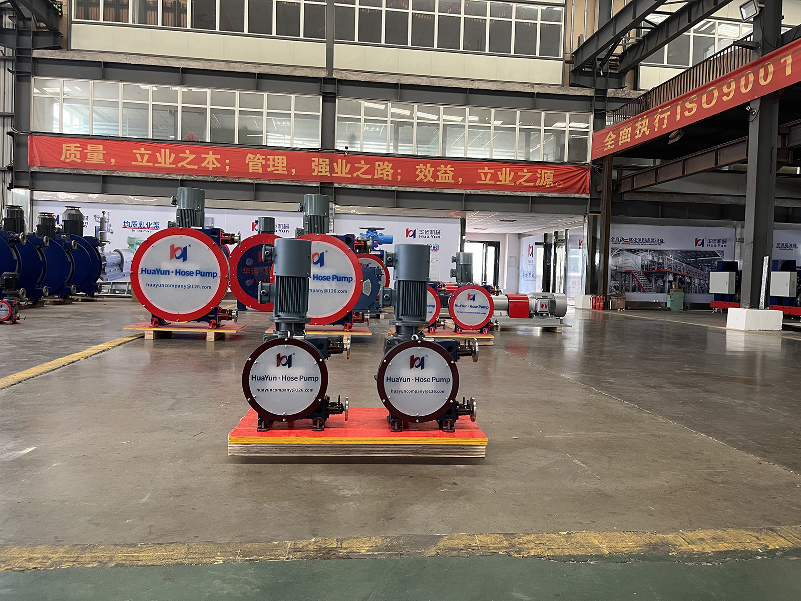 華運(yùn)機(jī)械軟管泵發(fā)往歐洲，助力當(dāng)?shù)匚鬯幚硖豳|(zhì)達(dá)標(biāo)